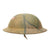 Original U.S. WWI M1917 Refurbished Doughboy Helmet of the 6th Infantry Division with Original Red Star Original Items
