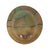 Original U.S. WWI M1917 Refurbished Doughboy Helmet of the 6th Infantry Division with Original Red Star Original Items