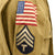 Original U.S. WWII 101st Airborne M1942 Paratrooper Jacket with Invasion Flag Patch Original Items