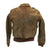 Original U.S. WWII Army Air Force Type A2 Leather Flight Jacket with Squadron Patch Original Items
