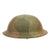 Original U.S. WWI M1917 Refurbished Doughboy Camouflage Helmet of the 82nd Division "All American" Original Items