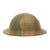 Original U.S. WWI M1917 Refurbished Doughboy Camouflage Helmet of the 82nd Division "All American" Original Items