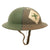 Original U.S. WWI M1917 Refurbished AEF Doughboy Helmet of the 4th Infantry Division - Ivy Division Original Items