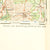 Original British WWII 1944 Color Maps of Germany (Koblenz, Mayen, Altenkirchen) - Set of 3 Original Items