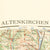 Original British WWII 1944 Color Maps of Germany (Koblenz, Mayen, Altenkirchen) - Set of 3 Original Items
