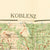 Original British WWII 1944 Color Maps of Germany (Koblenz, Mayen, Altenkirchen) - Set of 3 Original Items