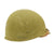 Original U.S. WWII McCord M1 Front Seam Helmet with Korean War Liner Original Items