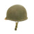 Original U.S. WWII McCord M1 Front Seam Helmet with Korean War Liner Original Items