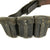 Original German WWII Luftwaffe Belt with Steel Buckle and 98K Triple Pouches - 1942 Dated Original Items