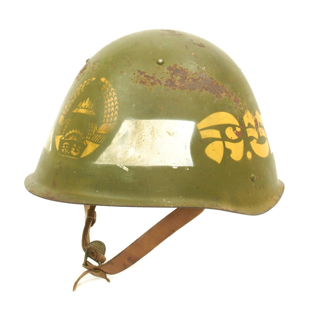 Original Soviet-Afghan War Russian SSh-60 Helmet Used by Afghan Police Original Items