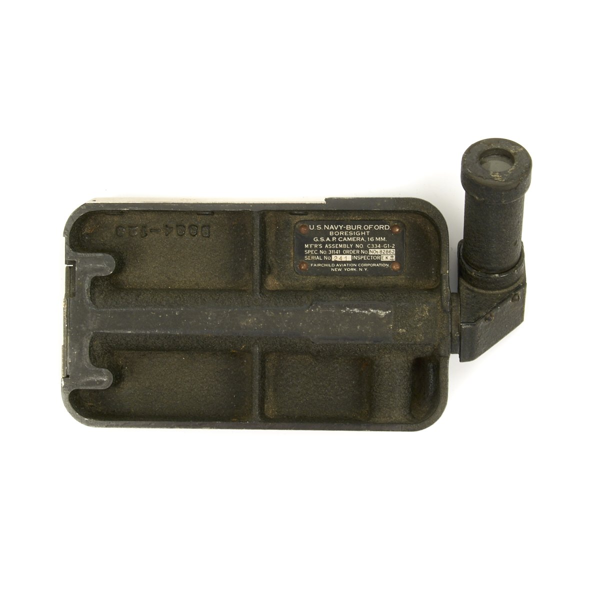Gsap Camera Original U.S. WWII Army Air Force 16mm GSAP Camera with Case and NOS F ...
