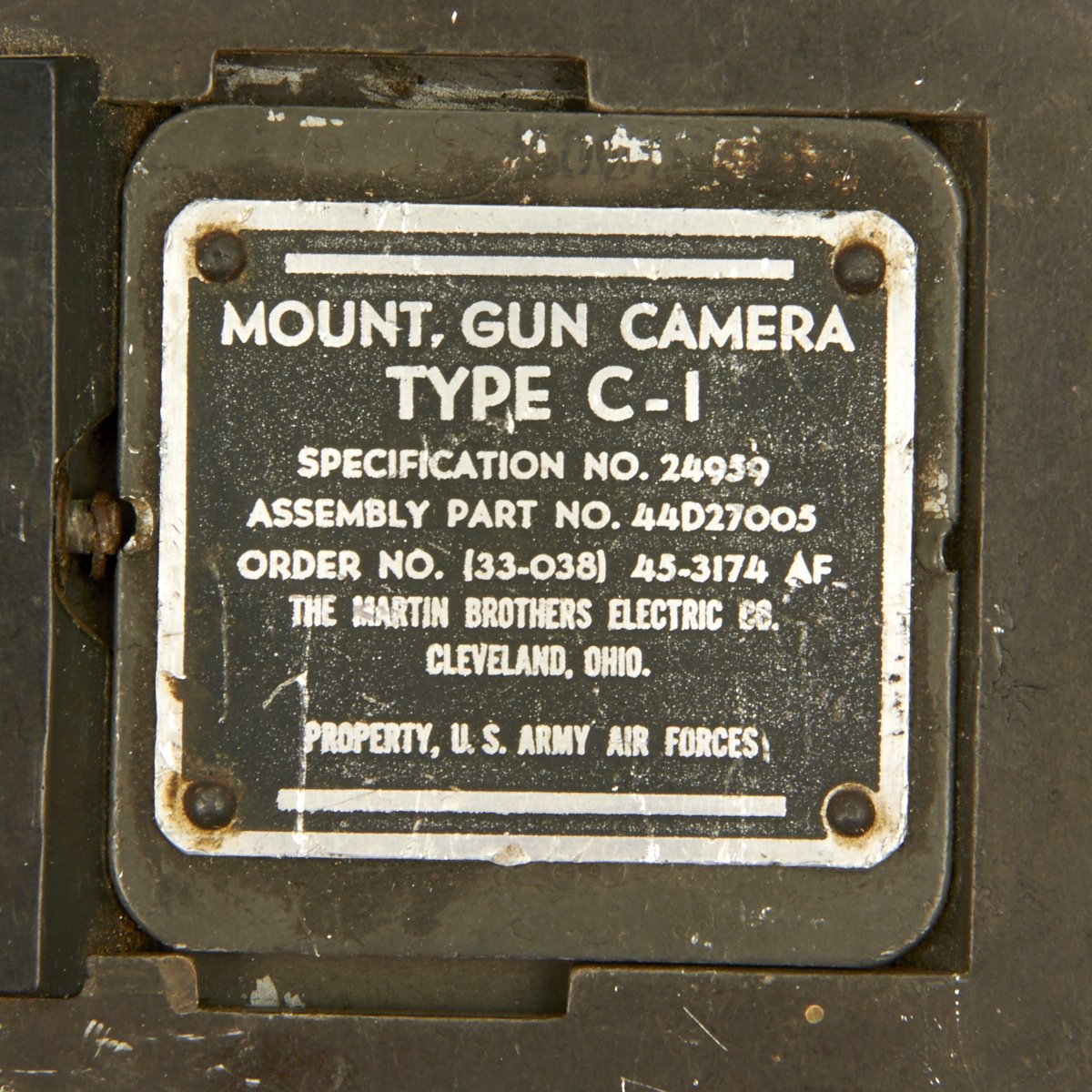 Gsap Camera Original U.S. WWII Army Air Force 16mm GSAP Camera with Case and NOS F ...