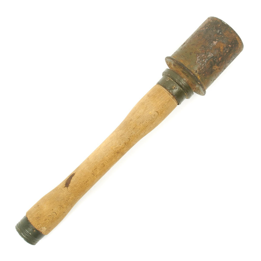 Original German WWII M24 Stick Grenade - Dated 1943 Original Items