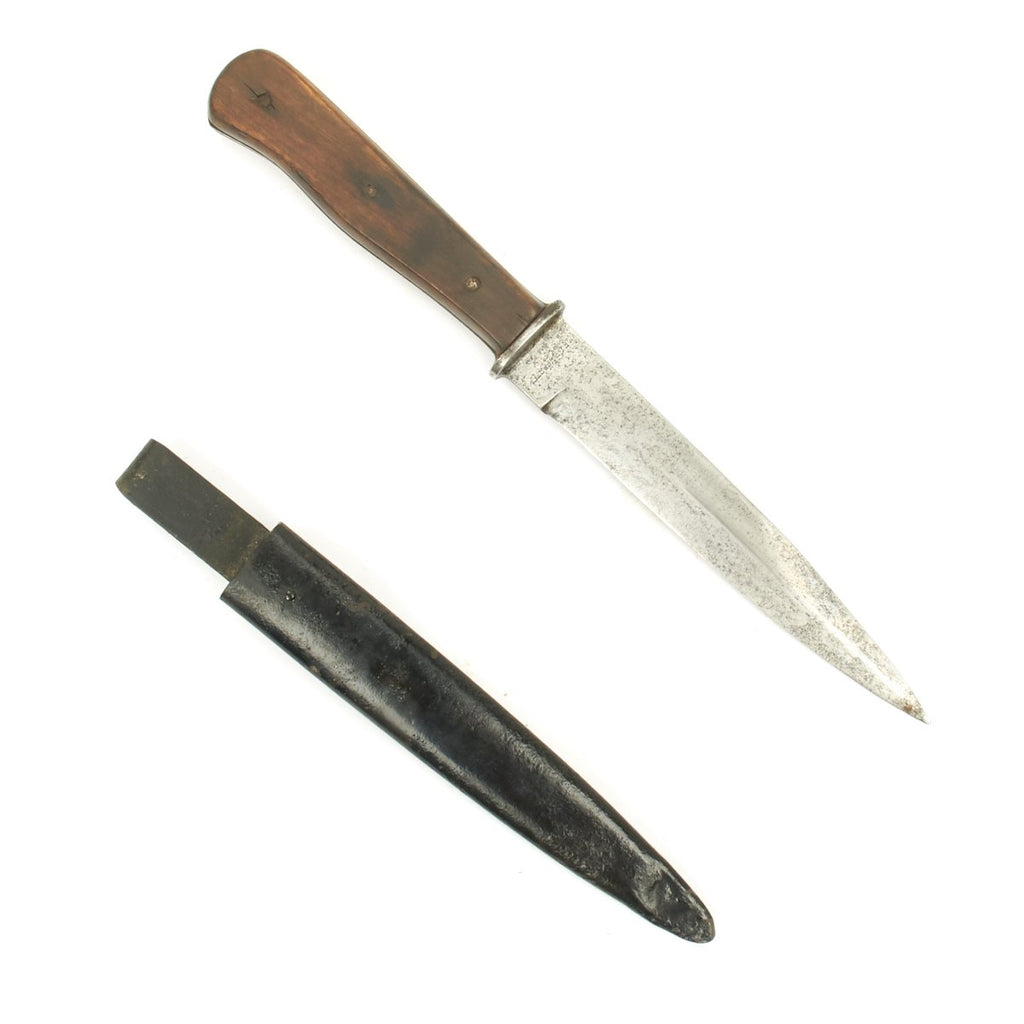 Original German WWII Trench Knife with Boot Scabbard by E. & F. HÖRSTER Original Items