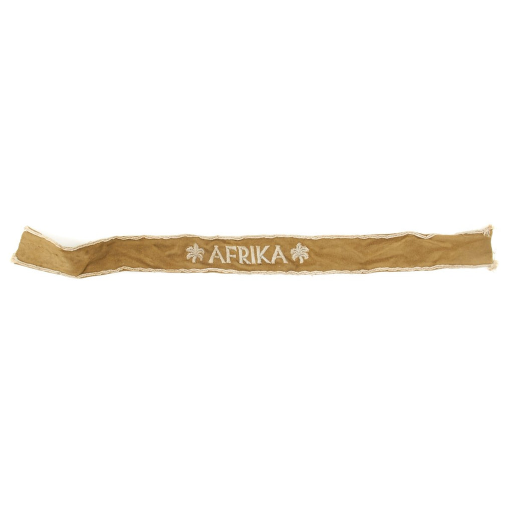 Original German WWII Afrikakorps Cuff Title DAK Original Items
