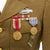 Original U.S. WWII 321st Glider Field Artillery Battalion Named Grouping with Bastogne NUTS Letter Original Items
