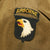 Original U.S. WWII 321st Glider Field Artillery Battalion Named Grouping with Bastogne NUTS Letter Original Items