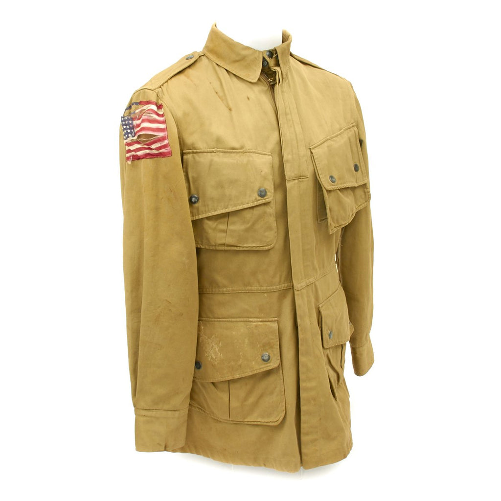 Original U.S. WWII 101st Airborne M1942 Paratrooper Jacket with 