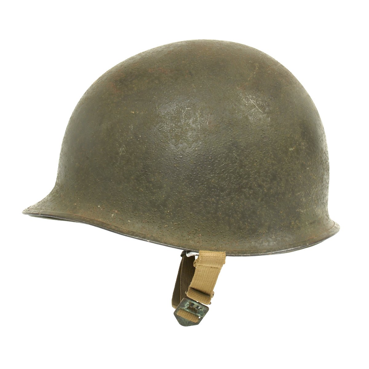 Original U.S. WWII 1945 M1 McCord Front Seam Helmet with Westinghouse – International Military Antiques Original U.S. WWII 1945 M1 McCord Front Seam Helmet with Westinghouse – International Military Antiques