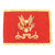 Original U.S. WWII Era 377th Field Artillery Battalion Embroidered Flag - 41 x 28 Original Items