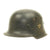 Original German WWII M34 Square Dip NSDAP Civic Police Helmet - Double Decal Original Items