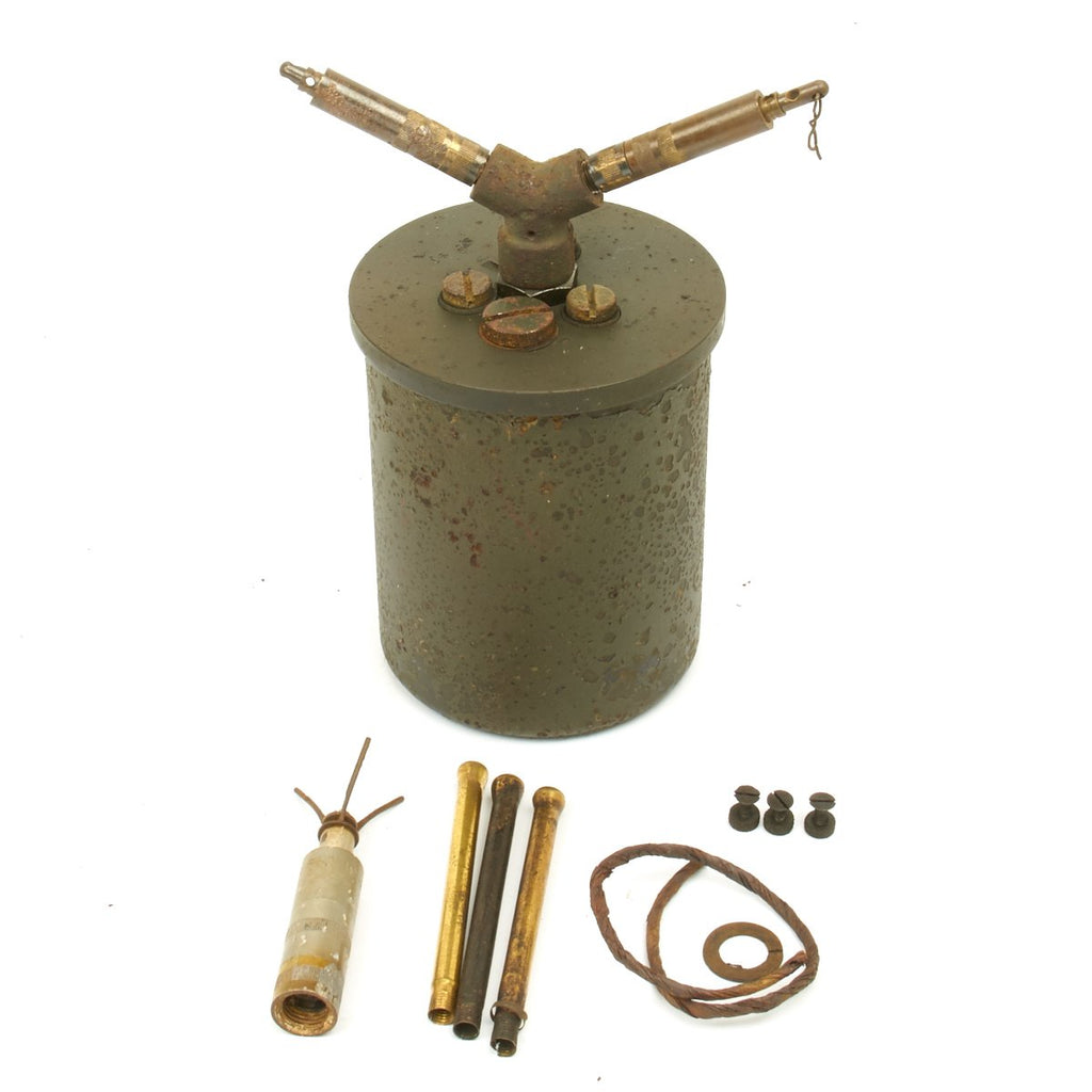 Original WWII German 1941 Bouncing Betty S-Mine with Shrapnel Original Items