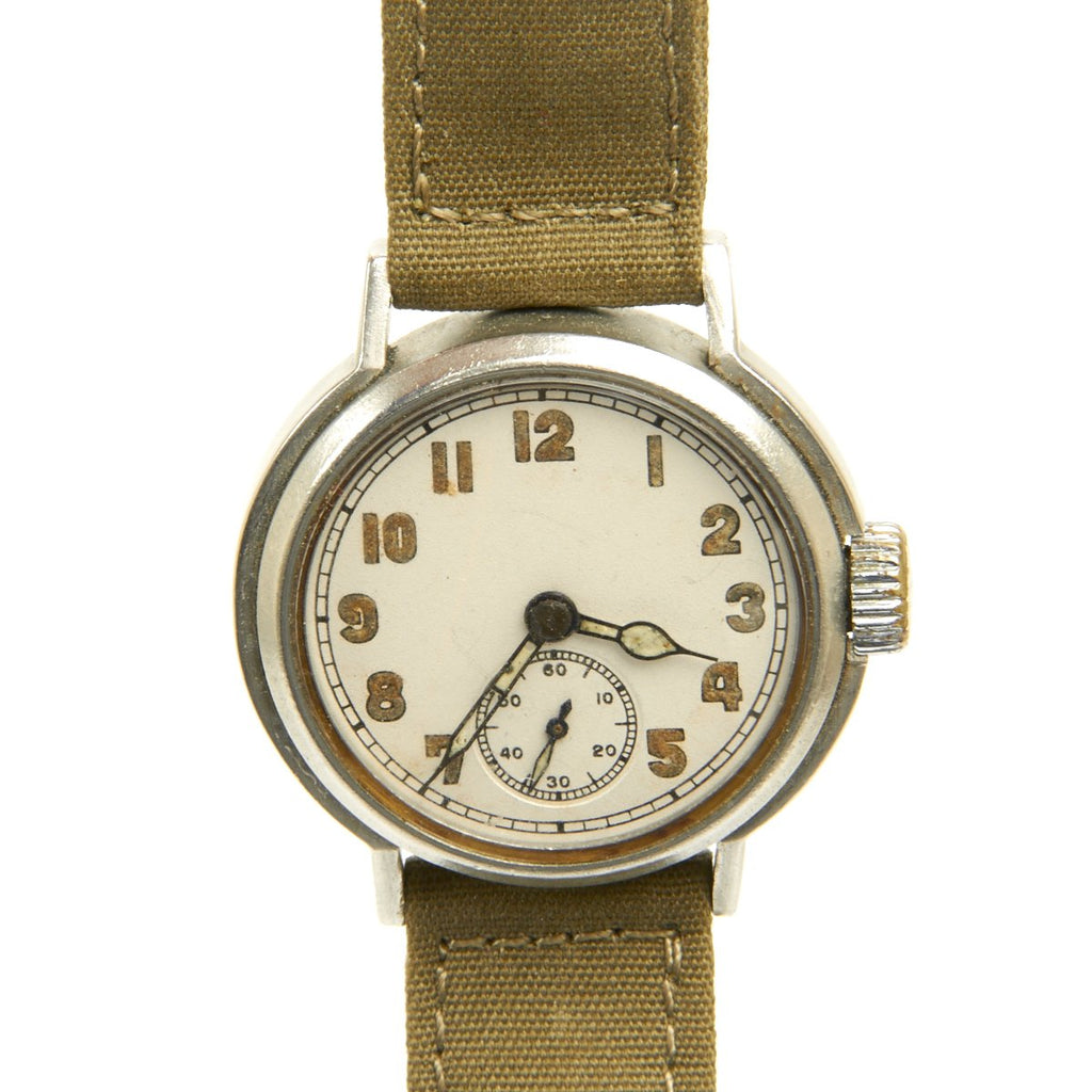 Original U.S. WWII Army Officer 15-Jewel Wrist Watch Model 10 AK by BULOVA - Fully Functional Original Items