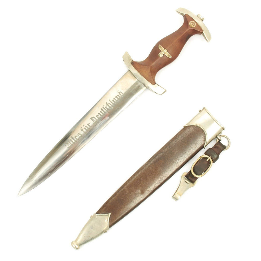 Original German Early WWII SA Dagger by Hugo Linder Deltawerk