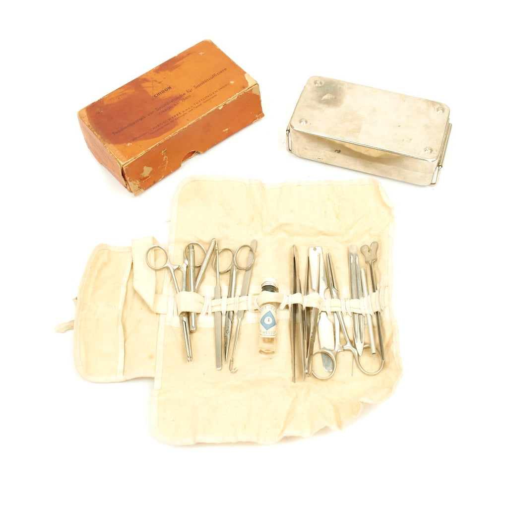 Original German WWII Field Medical Surgical Set by AESCULAP Original Items
