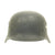 Original German WWII Luftwaffe M40 Single Decal Helmet - ET64 Original Items