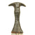 Original Sudanese Mahdi Wars Dervish Arm Dagger with Leather Scabbard circa 1880 Original Items