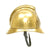 Original French WWI Adrian Pattern Brass Fire Helmet Original Items