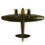 Original German WWII Luftwaffe Edelweiss 51 Junkers Ju 88 Bomber Over Eiffel Tower Model Original Items