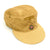 Original German WWII M43 Afrika Korps Tropical Field Cap - French Manufacture Original Items