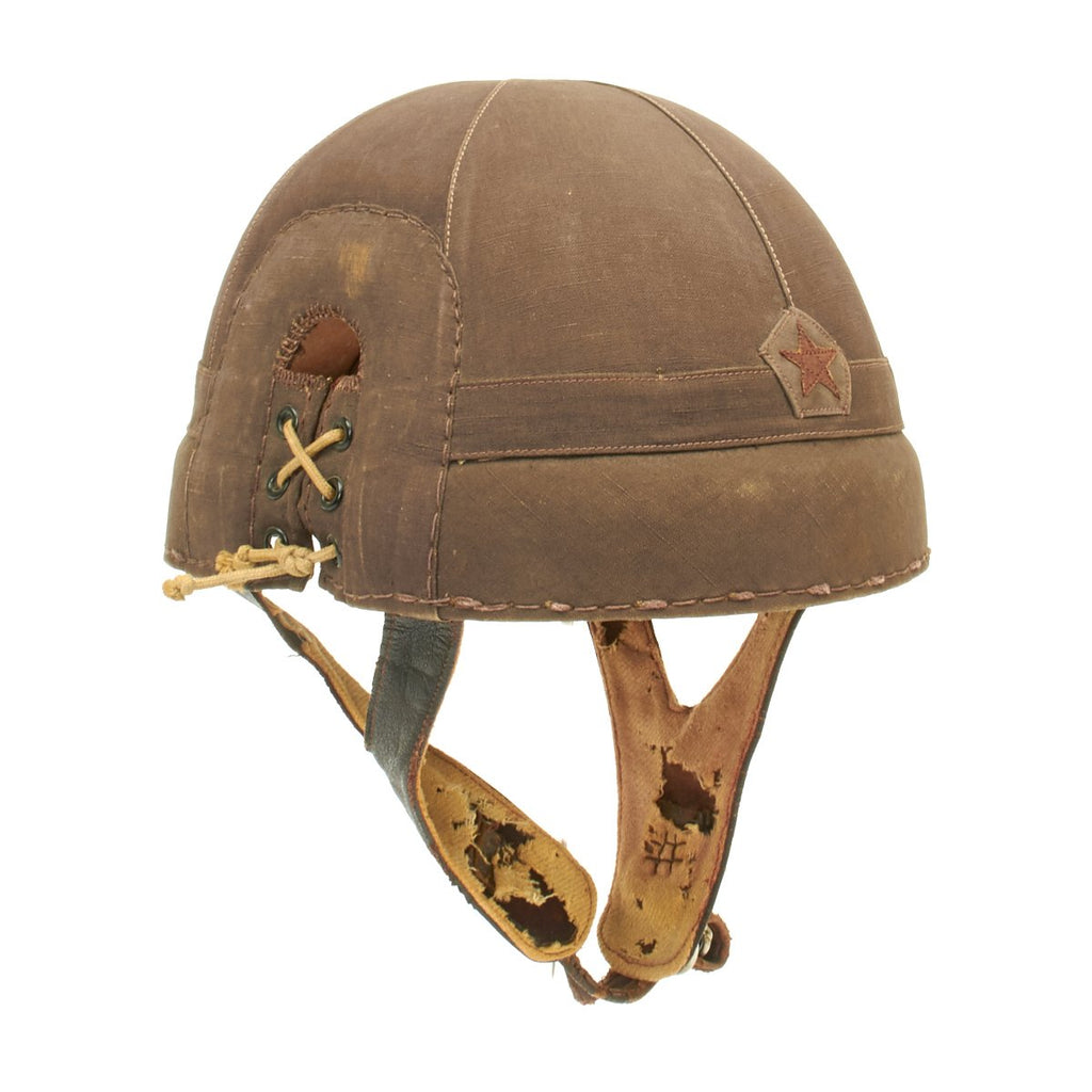 Original Japanese WWII Tanker Helmet Original Items