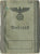Original German WWII Named Luftwaffe M35 Double Decal Helmet with Matching Wehrpass Original Items