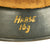 Original German WWII Named Luftwaffe M35 Double Decal Helmet with Matching Wehrpass Original Items