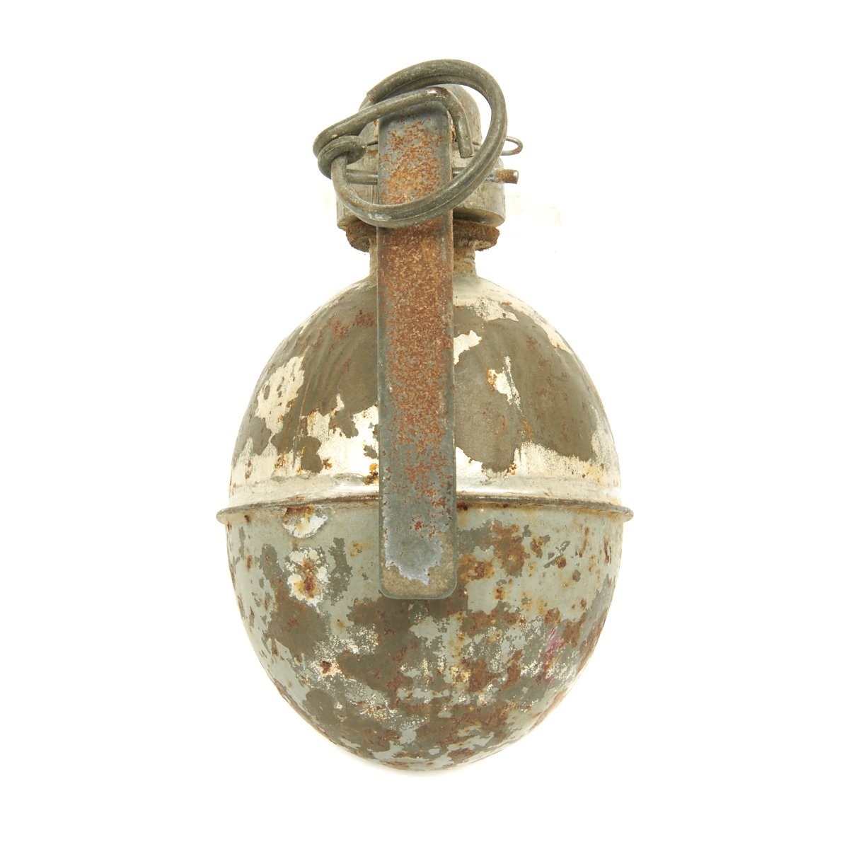 Original French WWI Blue Egg Hand Grenade 1915 - 1917
