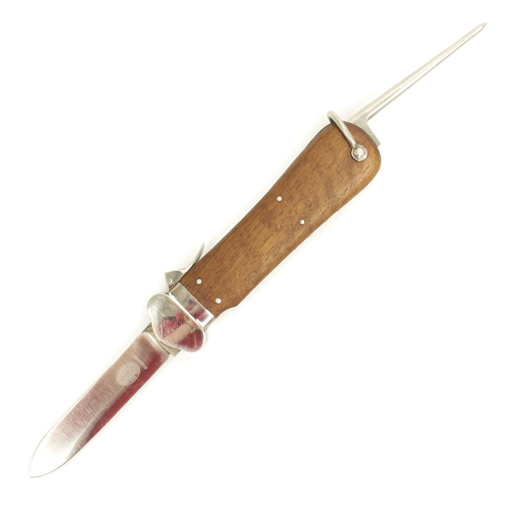 Original German WWII Luftwaffe Gravity Knife by Paul Weyersberg & Co. Solingen Original Items