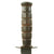 Original U.S. WWII Navy Mark 2 KA-BAR Fighting Knife by CAMILLUS with Personalized MK2 Scabbard Original Items