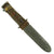 Original U.S. WWII Navy Mark 2 KA-BAR Fighting Knife by CAMILLUS with Personalized MK2 Scabbard Original Items