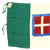 Original Italian WWII National Flag with Maker Tag - 80cm x 120cm Original Items