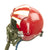 Original U.S. Vietnam War USN Pilot APH-6A Flight Helmet with Oxygen Mask Original Items