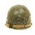 Original U.S. WWII 1943 M1 McCord Fixed Bale Front Seam Helmet with Westinghouse Liner Original Items