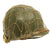 Original U.S. WWII 1943 M1 McCord Fixed Bale Front Seam Helmet with Westinghouse Liner Original Items