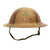 Original U.S. WWI A.E.F. 91st Infantry Division M1917 Doughboy Helmet with Camouflage Textured Paint Original Items