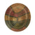 Original U.S. WWI A.E.F. 91st Infantry Division M1917 Doughboy Helmet with Camouflage Textured Paint Original Items