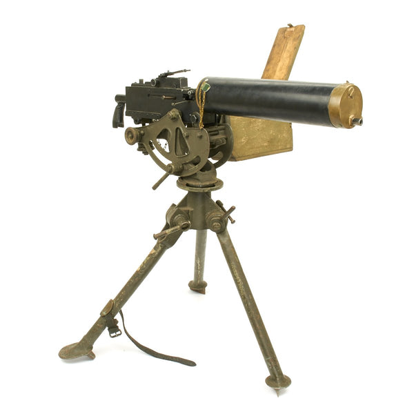 Original U.S. WWII Browning M1917A1 Display Machine Gun With Tripod and ...