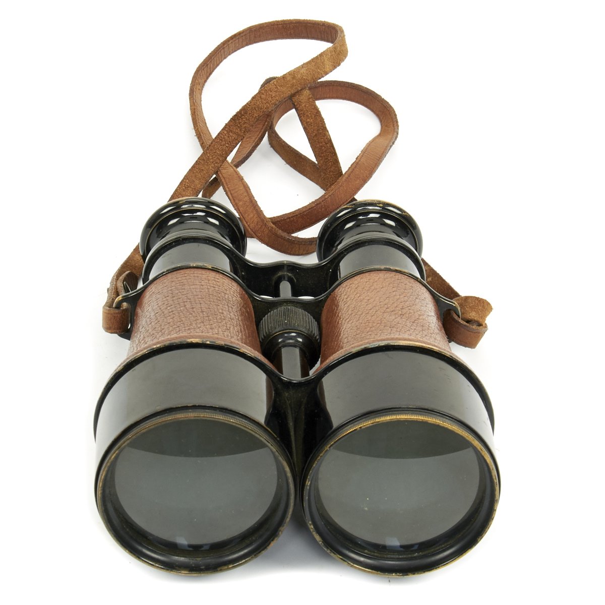 Original British WWI Upmarket Officer s Field Glasses In Leather Case original-british-wwi-upmarket-officer-s-field-glasses-in-leather-case