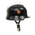 Original German WWII M1934 Fire Police Helmet with Aluminum Comb by BXF - Feuerwehr Helmet Original Items